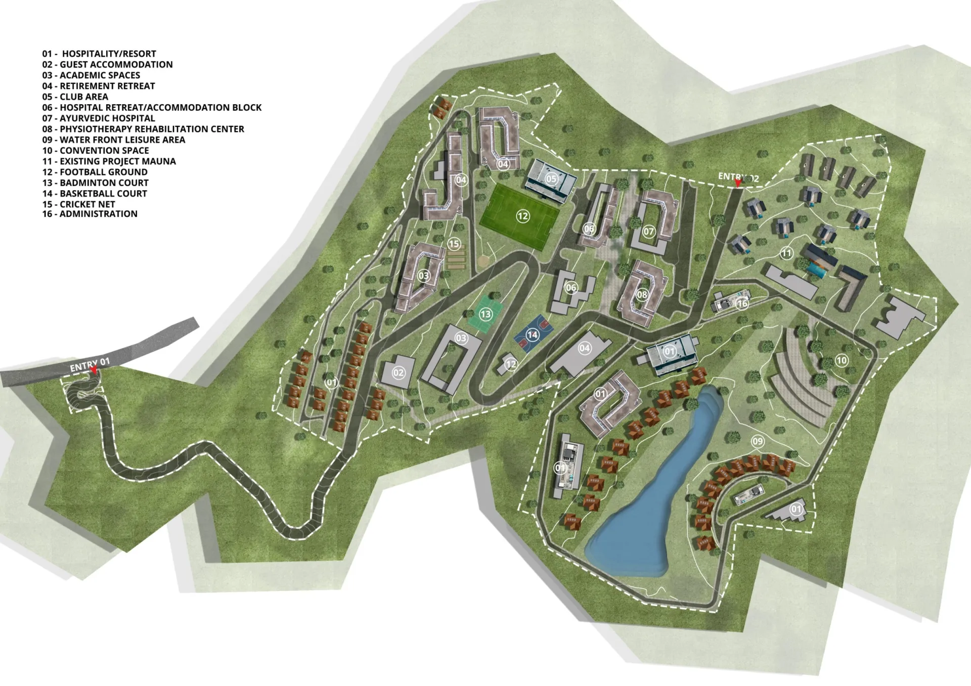KAKKADAMPOYIL MASTER PLAN 25 ACRE
